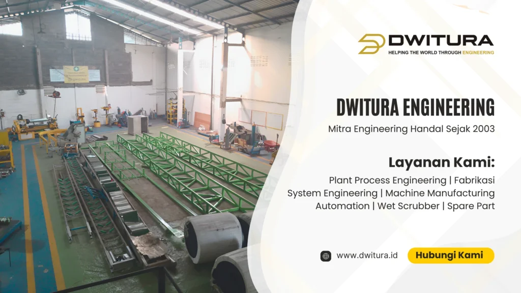 Proses Pembuatan Conveyor Industri di DWITURA ENGINEERING