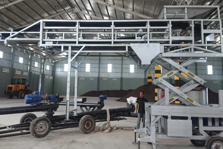 Kelebihan Telescopic Conveyor untuk Industri Logistik